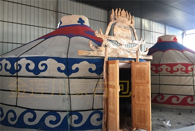 4m外蒙古豪華雕刻包